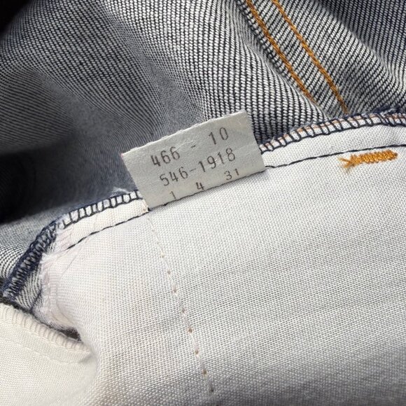 Vintage 70s/80s Levis Big E Orange Tab Denim Jeans Size 40x32 - Picture 9 of 9